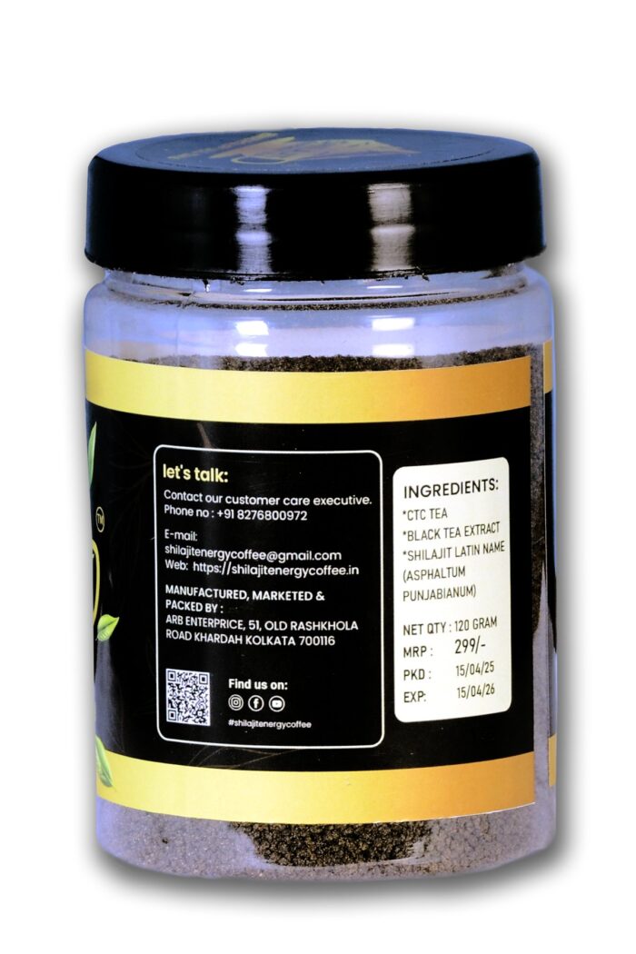 SHILAJIT ENERGY TEA - Image 3